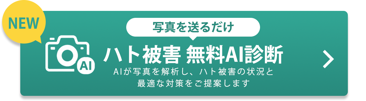 写真を送るだけ ハト被害 無料AI診断